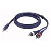 Cavo DAP AUDIO FL303
Connettore 1: jack 3.5mm Maschio Stereo,
Connettore 2: 2x RCA Maschio
Lunghezza:3,00 m.